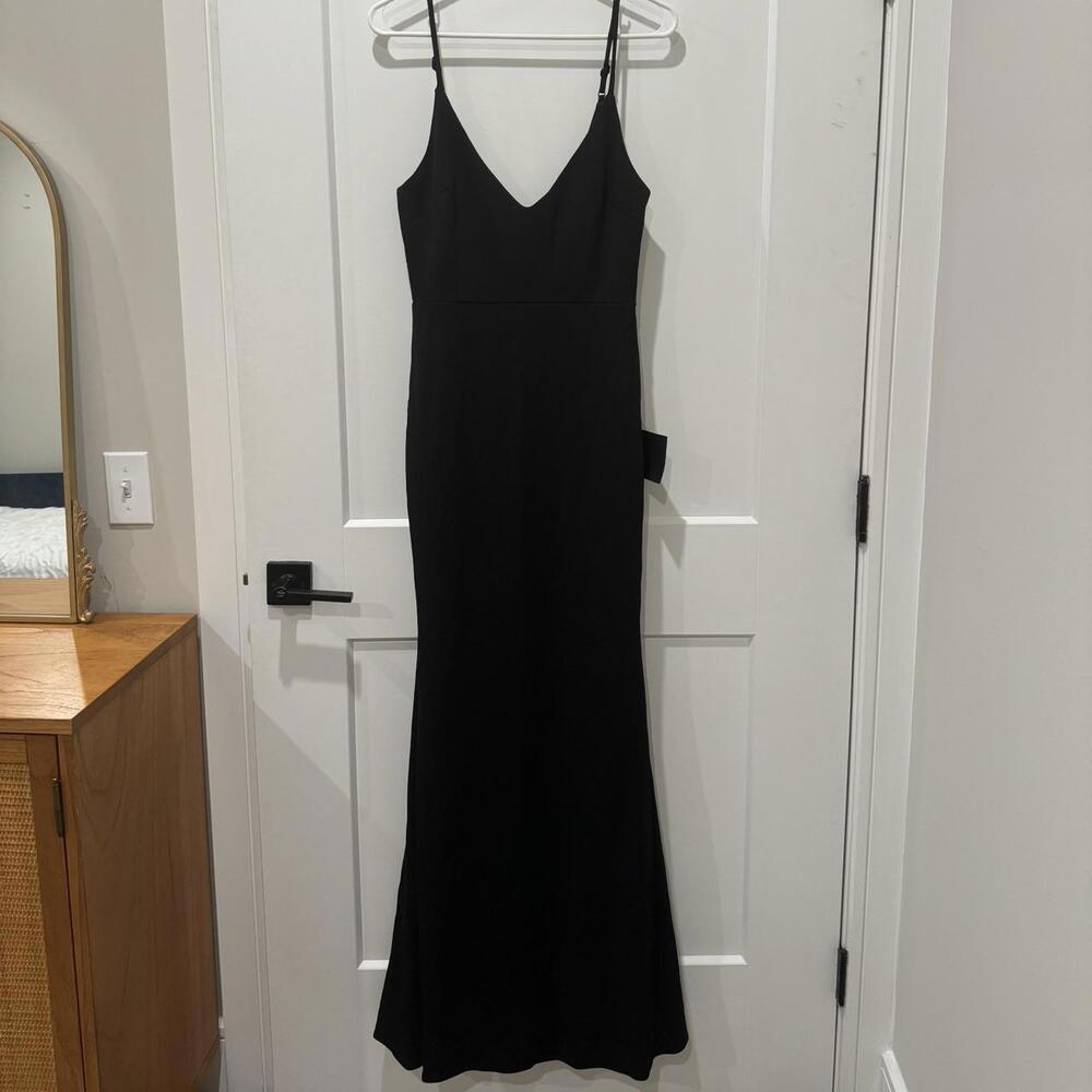 Lulu's Black Maxi Dress